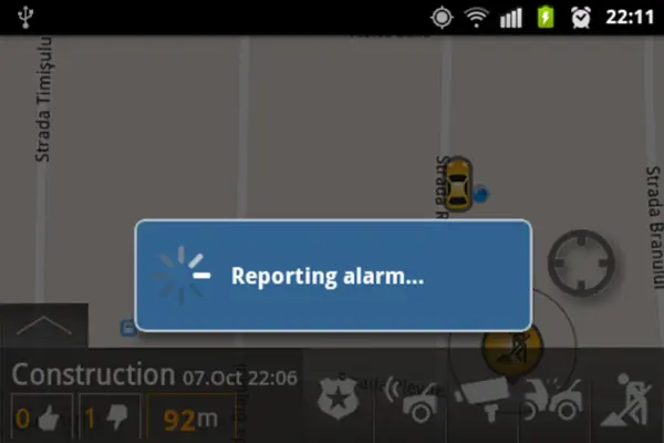 Radar Alarm android App screenshot 14