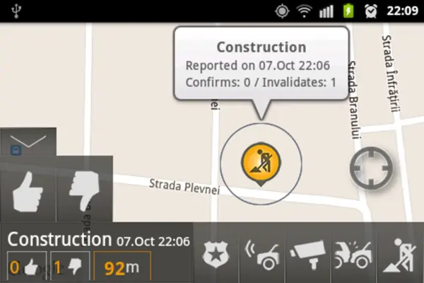 Radar Alarm android App screenshot 15